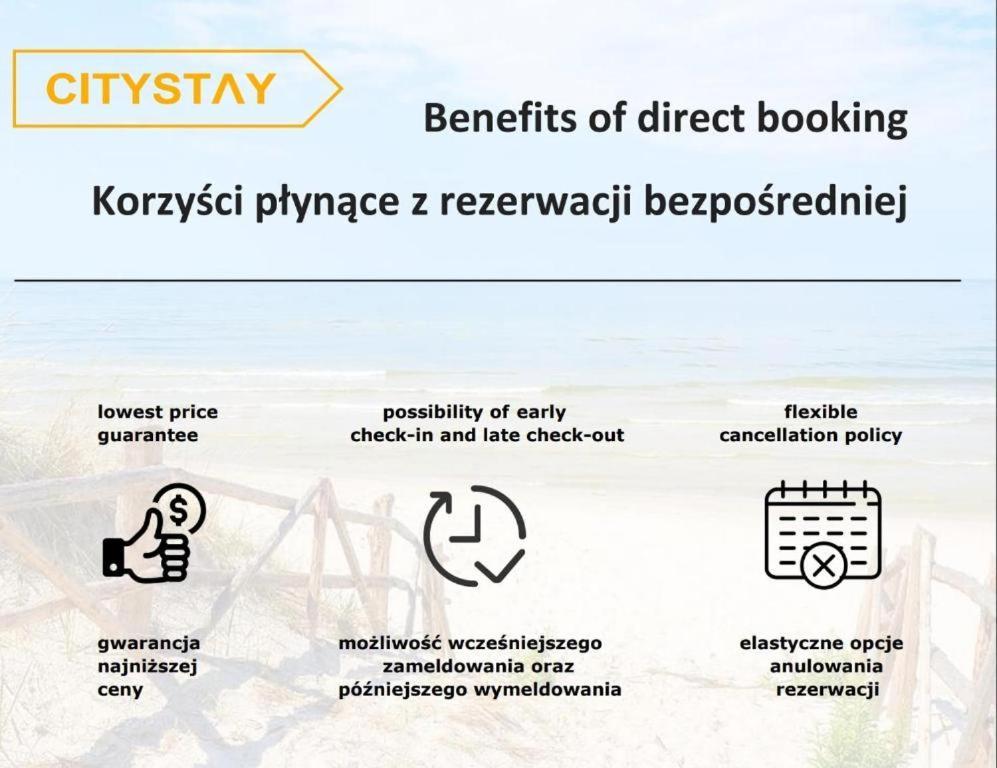 Citystay Nadmorski Apartament Marina Primore Karawela Gdańsk Buitenkant foto